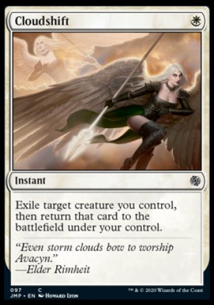 (097) Magic The Gathering Jumpstart Single: Cloudshift  Common