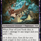(097) Magic The Gathering Duskmourn: House of Horror Single: Fear of Lost Teeth Holo Common