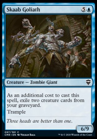 (097/361) Magic The Gathering Commander Legends Single: Skaab Goliath Holo Common