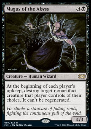 (097/332) Magic The Gathering Double Masters Single: Magus of the Abyss  Rare