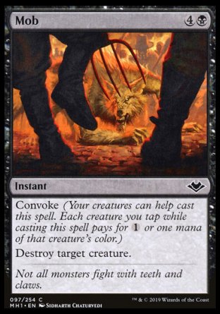 (097/254) Magic The Gathering Modern Horizons Single: Mob  Common
