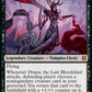 (098) Magic The Gathering Zendikar Rising: Promos Single: Drana, the Last Bloodchief (V.2) Holo Mythic