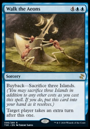 (098/289) Magic The Gathering Time Spiral Remastered Single: Walk the Aeons Holo Rare