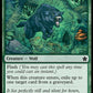 (098) Magic The Gathering Magic: The Gathering Foundations Single: Ambush Wolf Holo Common