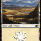 (099) Magic The Gathering Jumpstart 2022 Single: Plains (V.2)  Land