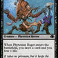 (099) Magic The Gathering Dominaria Remastered Single: Phyrexian Rager Holo Common