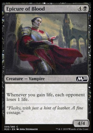 (099/280) Magic The Gathering Core 2020 Single: Epicure of Blood  Common
