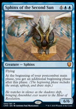 (099/361) Magic The Gathering Commander Legends Single: Sphinx of the Second Sun  Mythic