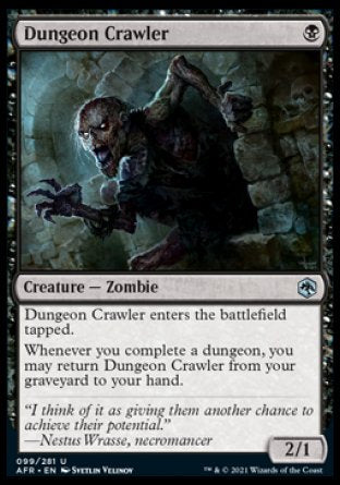 (099) Magic The Gathering Adventures in the Forgotten Realms Single: Dungeon Crawler  Uncommon
