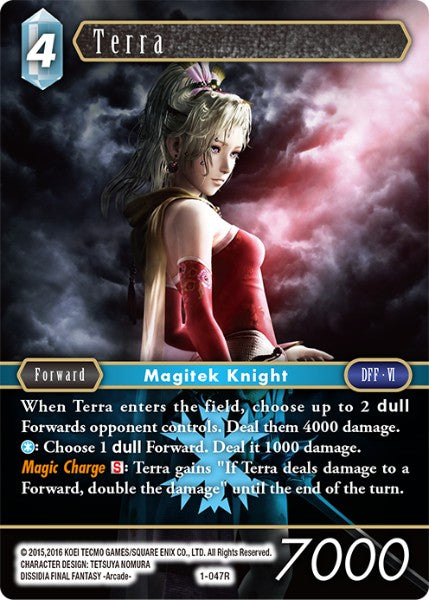 (047) Final Fantasy TCG Opus I Single: Terra (1-047) Holo Rare