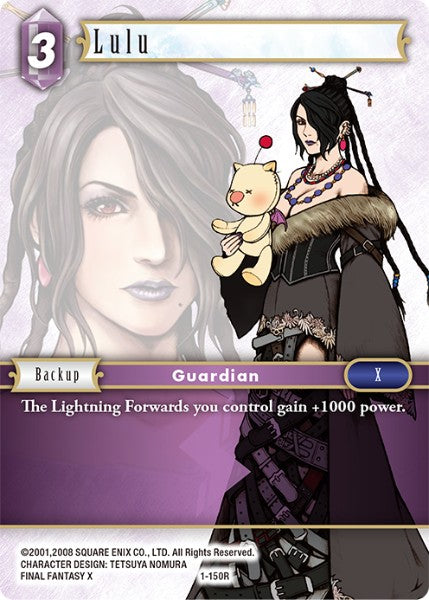 (150) Final Fantasy TCG Opus I Single: Lulu (1-150)  Rare
