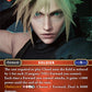 (187) Final Fantasy TCG Opus I Single: Cloud (1-187) Holo Starter
