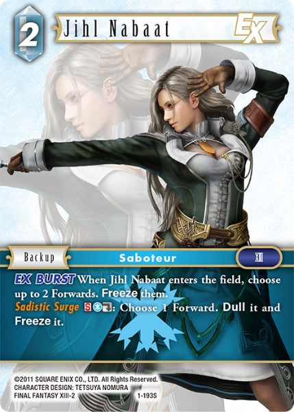 (193) Final Fantasy TCG Opus I Single: Jihl Nabaat (1-193) Holo Starter
