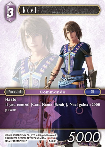 (208) Final Fantasy TCG Opus I Single: Noel (1-208)  Starter