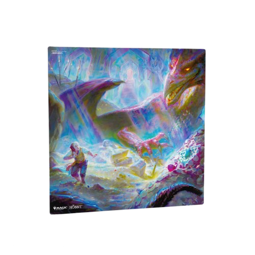 Gamegenic: Magic the Gathering (MTG): The Hobbit: Prime 2-Player Playmat: The Desolation of Smaug