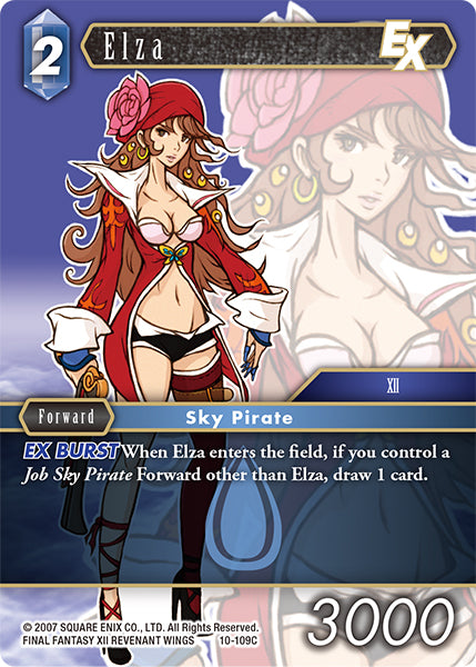 (109) Final Fantasy TCG Opus X: Ancient Champions Single: Elza (10-109)  Common