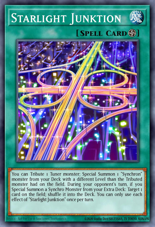 (095) YuGiOh TCG MAGO: Maximum Gold Single: Starlight Junktion  Rare