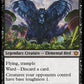 (100) Magic The Gathering Bloomburrow Single: Maha, Its Feathers Night Holo Mythic