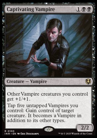 (100) Magic The Gathering Innistrad Remastered Single: Captivating Vampire  Rare