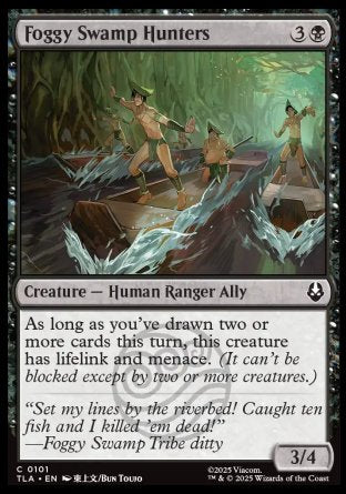 (101) Magic The Gathering Magic: The Gathering | Avatar: The Last Airbender Single: Foggy Swamp Hunters  Common