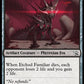 (101) Magic The Gathering March of the Machine Single: Etched Familiar Holo Common