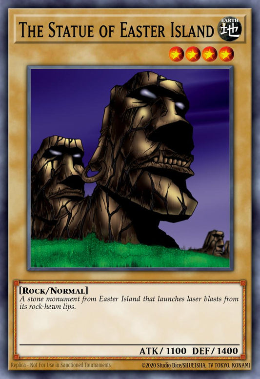 (088) YuGiOh TCG DB2: Dark Beginning 2 Single: The Statue of Easter Island  Common