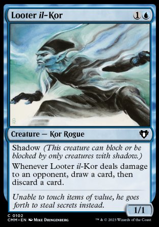 (102) Magic The Gathering Commander Masters Single: Looter il-Kor  Common