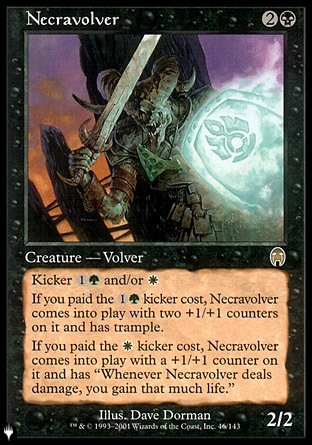 (046) Magic The Gathering The List Single: Necravolver  Rare