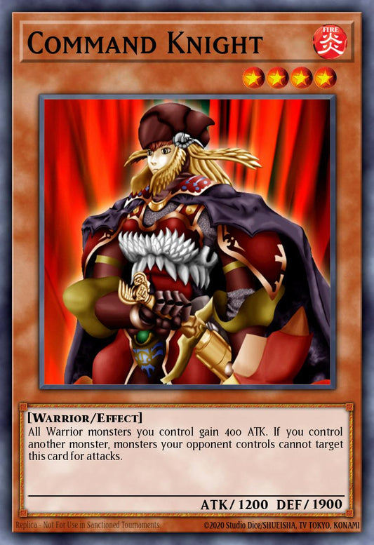 (114) YuGiOh TCG DB2: Dark Beginning 2 Single: Command Knight  Super Rare