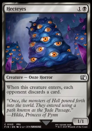 (103) Magic The Gathering Magic: The Gathering - FINAL FANTASY Single: Hecteyes  Common