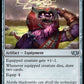 (103) Magic The Gathering Commander: Tarkir: Dragonstorm Single: Skullclamp  Uncommon