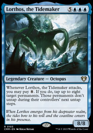 (103) Magic The Gathering Commander Masters Single: Lorthos, the Tidemaker  Rare