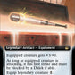 (1045) Magic The Gathering Universes Beyond: Doctor Who: Extras Single: Ace's Baseball Bat (V.3) Holo Rare