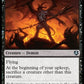 (104) Magic The Gathering Innistrad Remastered Single: Demonic Taskmaster Holo Uncommon
