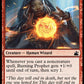 (104) Magic The Gathering Ravnica Remastered Single: Burning Prophet  Holo Common