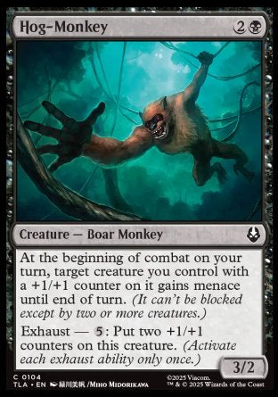 (104) Magic The Gathering Magic: The Gathering | Avatar: The Last Airbender Single: Hog-Monkey  Common