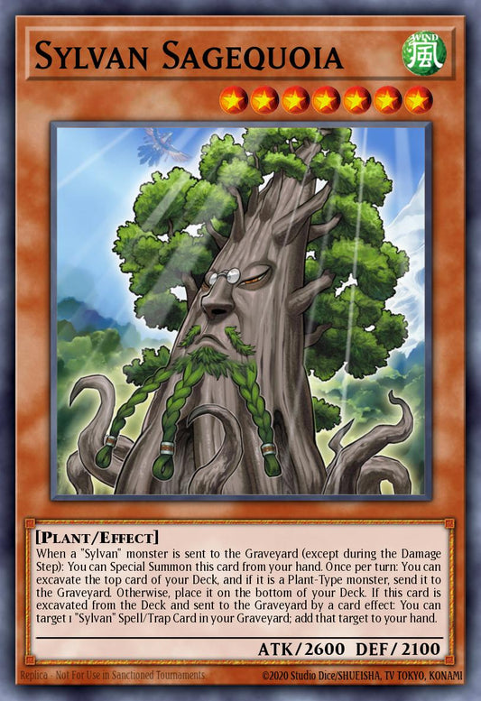 (040) YuGiOh TCG PGL2: Premium Gold 2 Single: Sylvan Sagequoia  Gold Rare