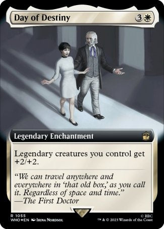 (1055) Magic The Gathering Universes Beyond: Doctor Who: Extras Single: Day of Destiny (V.3)  Rare