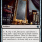(105) Magic The Gathering Innistrad: Midnight Hunt Single: Heirloom Mirror // Inherited Fiend Holo Uncommon