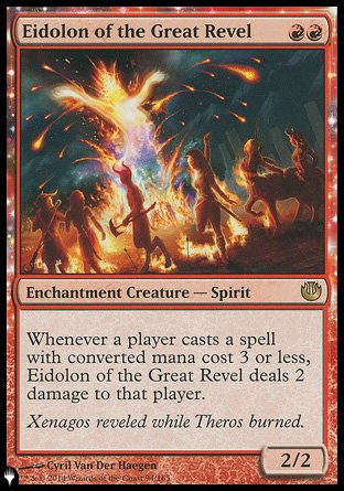 (094) Magic The Gathering The List Single: Eidolon of the Great Revel  Rare