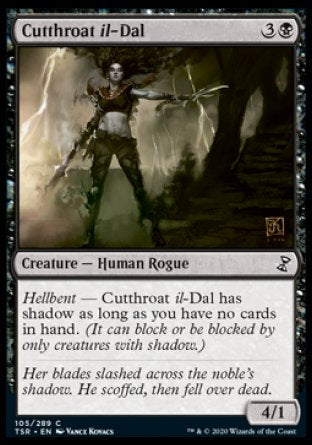 (105/289) Magic The Gathering Time Spiral Remastered Single: Cutthroat il-Dal Holo Common