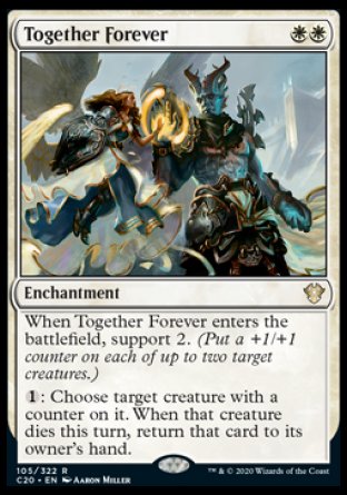(105/322) Magic The Gathering Commander: Ikoria Single: Together Forever  Rare