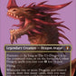 (1065) Magic The Gathering Commander Masters: Extras Single: The Ur-Dragon (V.3)  Mythic