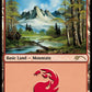 (106) Magic The Gathering Secret Lair Drop Series Single: Mountain (V.2) Holo Land