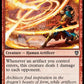 (106) Magic The Gathering Commander: Aetherdrift Single: Reckless Fireweaver  Common