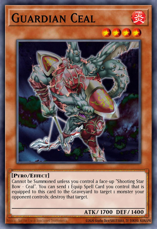 (EN006) YuGiOh TCG DCR: Dark Crisis Single: Guardian Ceal (V.2 - Ultra Rare)  Ultra Rare