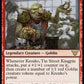 (107) Magic The Gathering Commander: Kamigawa: Neon Dynasty Single: Krenko, Tin Street Kingpin  Rare