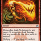 (107) Magic The Gathering Ravnica Remastered Single: Demonfire  Holo Uncommon