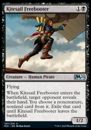 (107) Magic The Gathering Core 2021 Single: Kitesail Freebooter Holo Uncommon