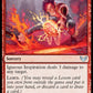 (107) Magic The Gathering Strixhaven: School of Mages Single: Igneous Inspiration  Uncommon